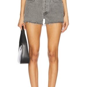 Agolde Charcoal Parker Jean Shorts